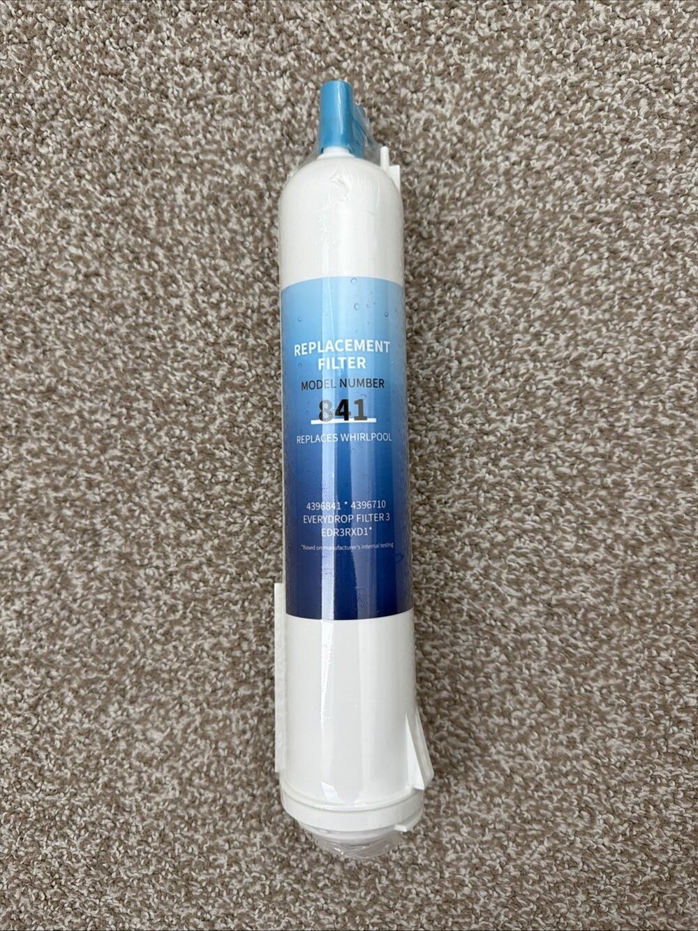 Water Filter Model Number 841 Replaces Whirlpool